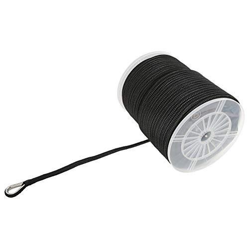 image for NovelBee 3/8 Inch X 300 Feet Double Braid Nylon Anchor Line with Stain