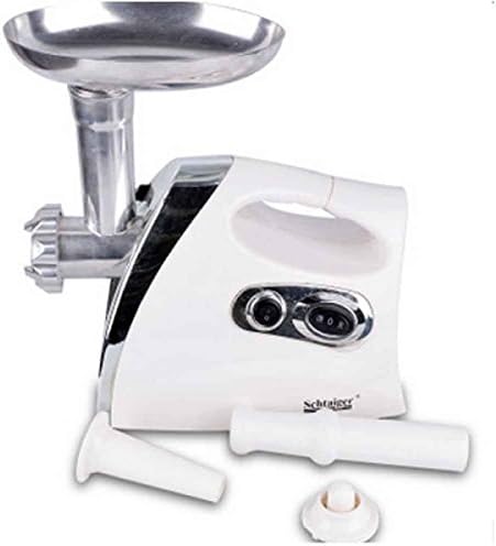GOTOBUYWORLD 1300W Electric Meat Grinder Food Mincer with Handle White