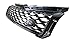 RC Trading Black Front Grille Model 1EDA Compatible For Range Rover Evoque 2012-2018