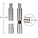 CoZroom Spring Action Salt and Pepper Mills/Grinders, Stainless Steel