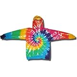 Tie Dye Mania Retro swirl tie-dye heavyweight pullover hoodie sweatshirt – X-Large, Online Clothing Store