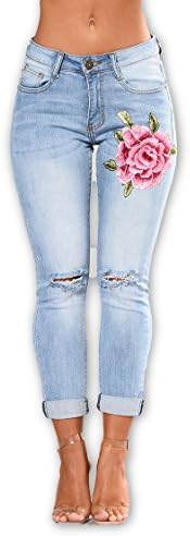 Pantalones Jeans Vaqueros Nueva Moda 2017 Ropa de Mujer Colombianos Levanta Cola (L)