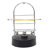 Cuikapu Step Counter Pendulum Ball Swing Automatic Pedometer Cell Phone Pedometer Office Desk Toys Craft Accessory