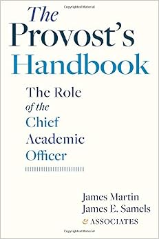 The Provost's Handbook: The Role of the Chief Academic Officer