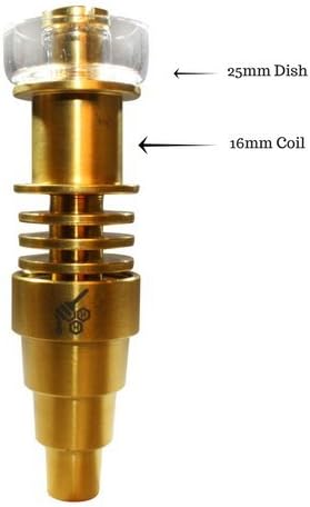 Titanium Hybrid Barrel 6-in-1 Male/ Female 10/14/18 (16 Gold)