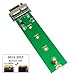 SHINESTAR PCIe SSD to M.2 NVME Adapter Card for 2013 2014 2015 2016 2017 MacBook Air Pro Retina, Hard Drive Converter to NGFF M2 Key M Card, Support Model A1465 A1466 A1398 A1502