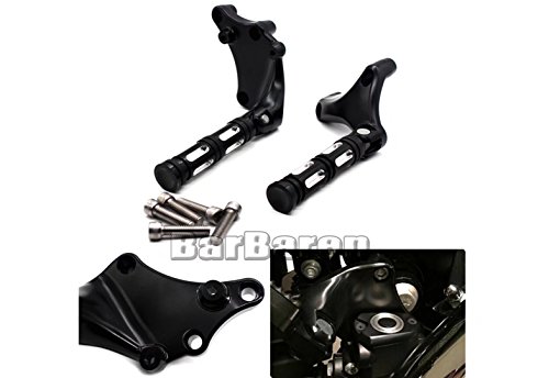 Rear Foot Pegs&Mounting Bracket Kit For Harley Sportster XL1200 883 Iron 2014-2016