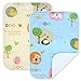 PEKITAS 2 Pack Baby Waterproof Diaper Changing Pads Travel Friendly Super Soft Fabric Size 19.5 X 27.5 inches (Medium,0-1 Year) Cartoon Series
