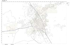 Amazon.com: ZIP Code Wall Map of Las Cruces, NM ZIP Code Map Laminated