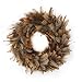 ZUCKER Natural Pheasant Feather Christmas Wreath - 15