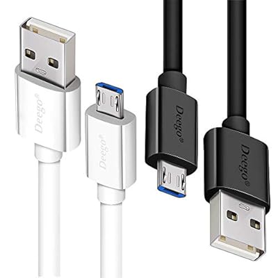 Micro USB Cable,2Pack Extra Long Android Charger Cable 6Ft 10Ft