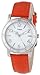 Timex Women's T2P053KW Ameritus Sport White Dial, Cherry Tomato Croco Patterned Leather Strap Watch