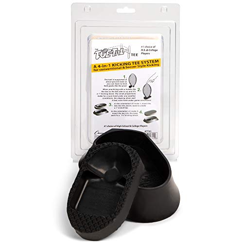 image for Champion Sports Adjustable 4-in-1 Football Kicking Tee Set for Kickoff