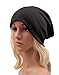 Century Star Unisex Women Thin Solid Baggy Slouchy Lightweight Oversized Cotton Sleep Beanie Hat Skull Cap