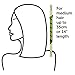 Curlformers Original Heatless Hair Curlers Corkscrew Top up Pack, 8 pack No Heat Hair Curlers (Styling Hook Not Included), for hair up to 14