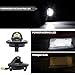 License Plate Light, 2 pack Xenon White LED License Plate Lamp Assembly For Ford F-150 F-250 F-350 F-450 F-550 Superduty Pickup Truck Ranger Explorer Expedition Excursion Lincoln Bronco Heritage