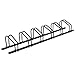 Goplus 6 Bike Rack Bicycle Stand Parking Garage Storage Organizer Cycling Rack Black