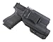 Fierce Defender TLR1 Compatible Glock 19 23 32 IWB Kydex Holster The Winter Warrior Series -Made in USA- GEN 5 Compatible (Black) primary