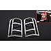 Wotefusi Car New One Pair Left & Right Brake Braking Tail Lights Rear Signal Reverse Lamps Cover Frame Molding Trim For Jeep Patriot 2011-2016 2012 2013 2014 2015