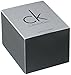 Calvin Klein Women's K1Y23102 'Exquisite' Black Dial Stainless Steel Medium Bangle Watch