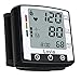 Automatic Wrist Blood Pressure Monitor Watch - Lovia Digital Home Blood Pressure Meter - Manual Blood Pressure Cuff - Clinically Accurate & Fast Reading, 2x120- Reading Memory,Large LCD Display,Black