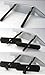 High performance parts 3D Mugen Racing Grill Grille Emblem Black and Silver Universal Fit All Vehicles