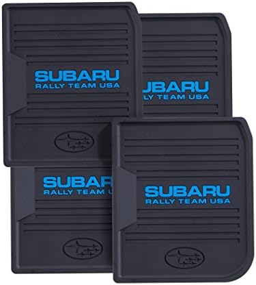 Subaru Drink Coaster Set of 4 Rally Team USA Logo Sti WRX Racing Official New