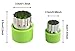 12 Pcs Stainless Steel Cookie & Vegetable & Fruit Cutters Shapes Sets, Mini Cookie Stamp Mold, Sandwich Cutters for Kids Baking+10 pcs Cute Cartoon Animals Food Picks and Forks Color Random