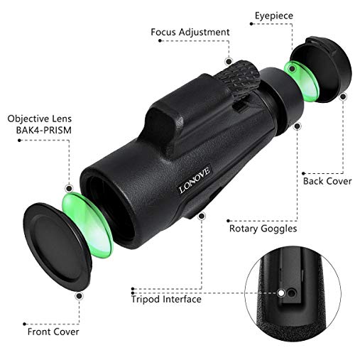 3 Monocular+Telescope+Smartphone+Waterproof+Watching