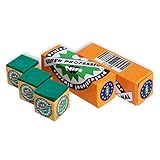 3 pcs of Longoni NIR Super Professional Pool cue Billiard CHALK - Green