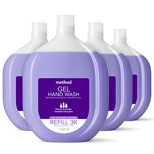 Method Gel Hand Soap Refill, French Lavender, Recyclable Bottle