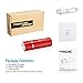 Poweradd Slim 2 Portable Charger 5000mAh External Battery for iPhone, iPad, Samsung, HTC and More - Red
