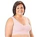 Genie Bra Womens 3 Pack - Wireless Bra for Women, Solid Color Seamless Bra - Pastel - Small