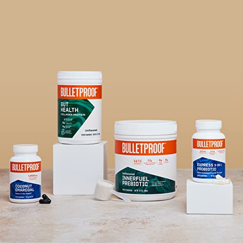 Bulletproof Activated Charcoal, 100 Coconut, Heartburn and Gas Relief