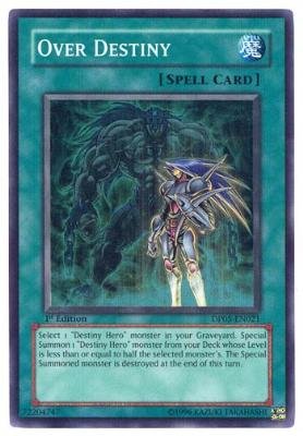 Yu-Gi-Oh! - Over Destiny (DP05-EN021) - Duelist Pack 5 Aster Phoenix - 1st Edition - Super Rare