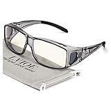 LVIOE Fit Over Blue Light Blocking Glasses and