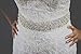 ShiDianYi Ivory Wedding Belt with Rhinestone Applique - Bridal & Bridesmaid Sash