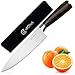 Professional Chef Knife for Kitchen by allChef | Ultra Sharp Carbon Kitchen Knife with Ergonomic Handle for a Strong Grip | Stainless Steel 8 in Kitchen Knife in a Gift Box for Home-Use or Restaurants