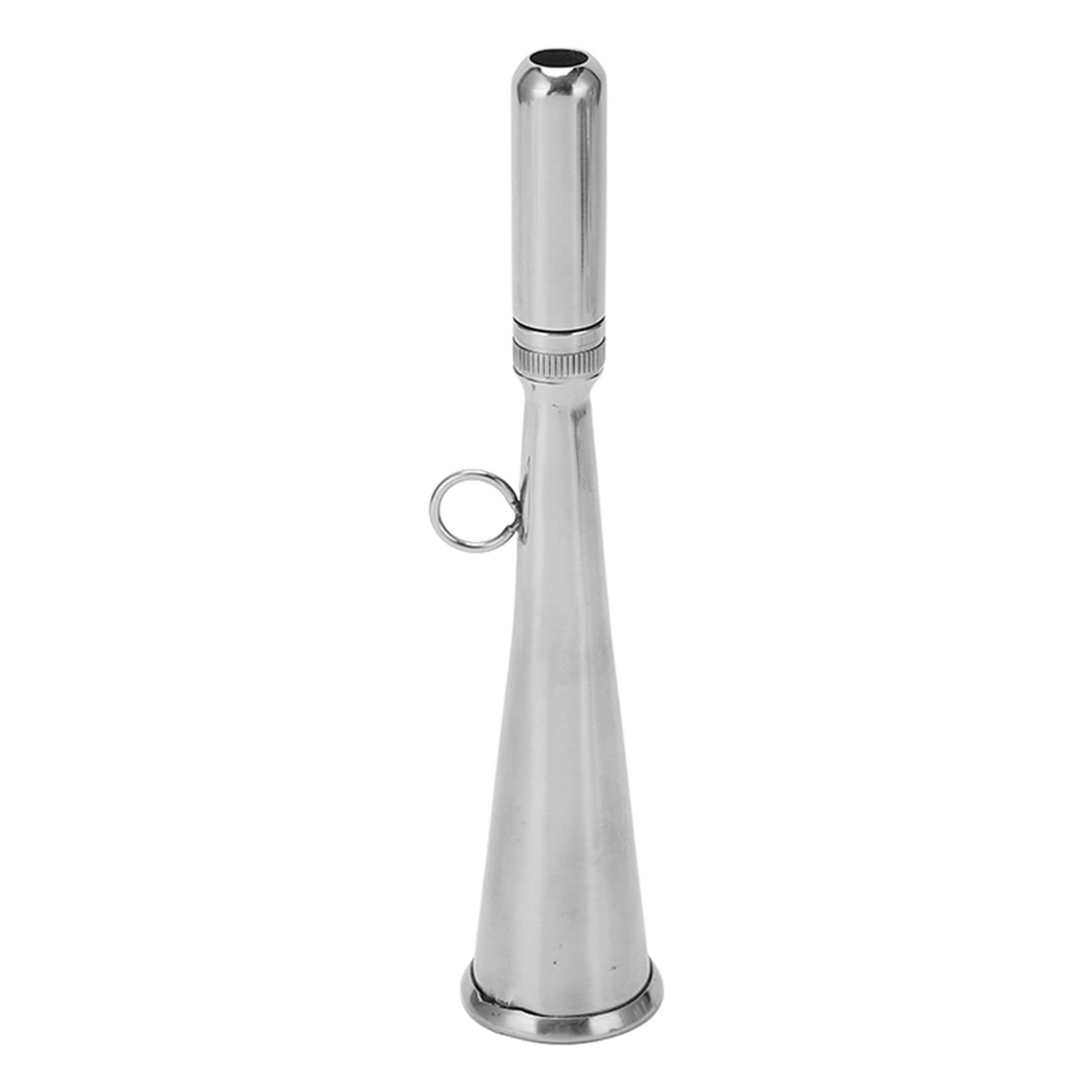 Handheld Foghorn, Stainless Steel Clear Sound, Removable Mouthpiece, Easy Use Boat Yacht Fog horn, for Boat