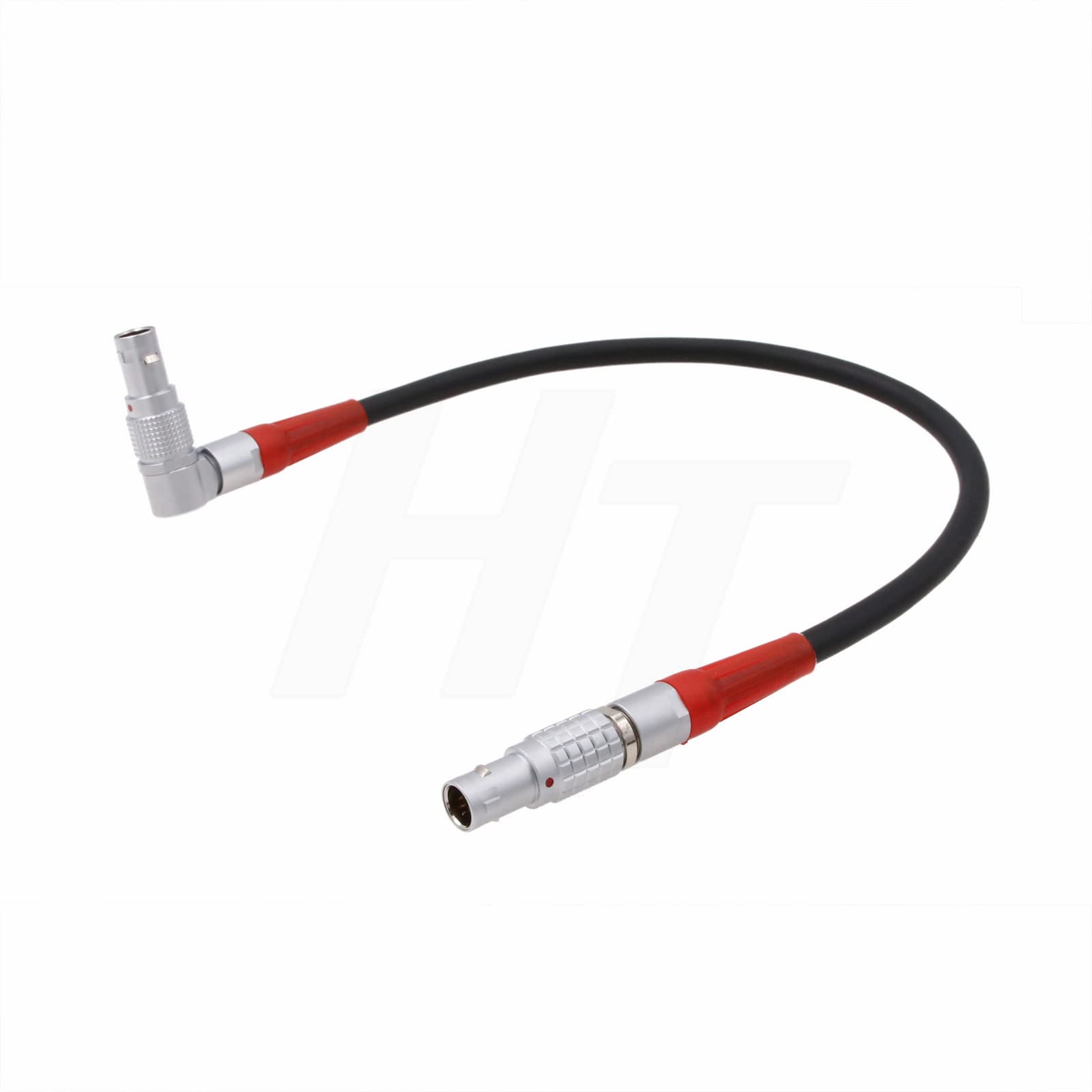 HangTon Serial Cable for Preston Light Ranger 2 to MDR3 MDR4 Motor Rotate Adjustable Right Angle 4 pin to 4 pin 60cm