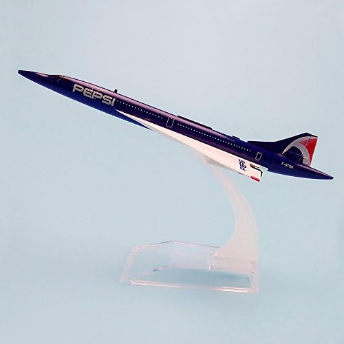 15cm 1:400 Scale Die cast Metal Air France Costa Concordia PEPSI F-BTSD Airways Airlines Plane Model Airplane Model w Stand Aircraft