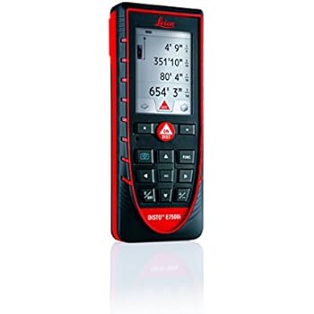 Leica Disto E7500i 660ft Laser Distance Measure Wbluetooth Disto Sketch Ipad Iphone App Blackred