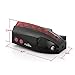 Crtch Bike Tail Light Ultra Bright Bicycle Laser Rear Light - Cycling Projector Safety Warning Lamp- Water Resistant- Back Flashlight for Mountain Bike- 2 Laser 5 LEDs
