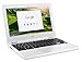 Acer Chromebook CB3-131-C3SZ 11.6-Inch Laptop (Intel Celeron N2840 Dual-Core Processor,2 GB RAM,16 GB Solid State Drive,Chrome), White(Renewed)
