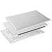 Mosiso Plastic Hard Case with Keyboard Cover with Screen Protector for MacBook Air 13 Inch (Models: A1369 and A1466), Silver