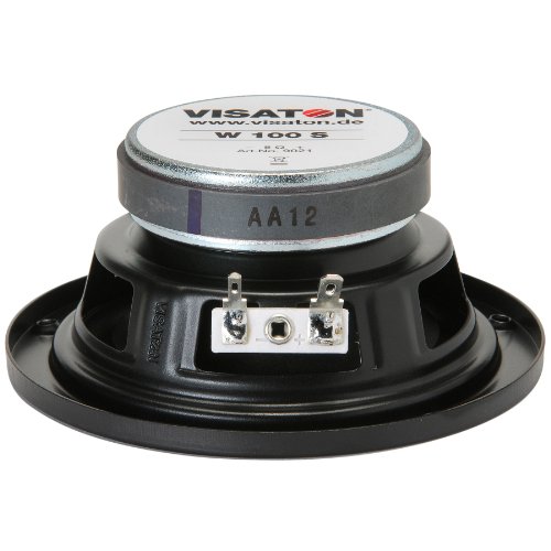 Visaton W100S-8 4" Woofer with Treated Paper Cone 8 Ohm