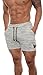 YoungLA Men's Bodybuilding Gym Workout Shorts 102 Marble M