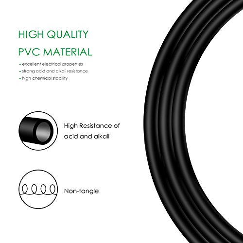 Mugig Microphone Cable XLR with Silver Plated Connector for Professional Mono 3-Pin Male to Female Balanced Cord (16 Feet) - Thumbnail 3