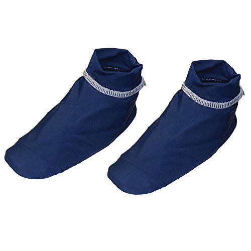 Sun Smarties Unisex Baby UPF 50+ Non-Skid Sand and Water Socks X-Small Navy Blue