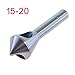 4pcs/Lot Countersink & Deburring Bits 2-5mm 5-10mm 10-15mm 15-20mm Tool Set Expanding Drill Step Drill Bit 4241